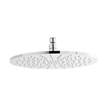 Nuie Round Led Fixed Head Contemporary Chrome Brass 58x300x300mm - JJ Building Materials