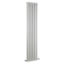 Nuie Salvia Designer Radiator Contemporary White Steel 1800x383x80mm - JJ Building Materials