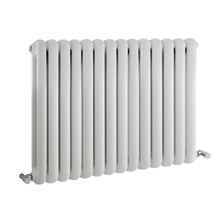 Nuie Salvia Designer Radiator Contemporary White Steel 635x863x80mm - JJ Building Materials