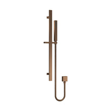 Nuie Sheer Rectangular Slider Rail Kit Contemporary Brushed Bronze ABS,brass 685x129x65mm - JJ Building Materials