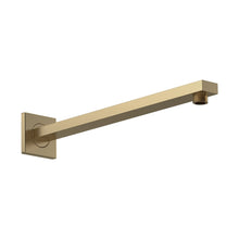 Nuie Shower Arms Wall-mounted Arm Contemporary Brushed Brass Brass 62x62x410mm - JJ Building Materials