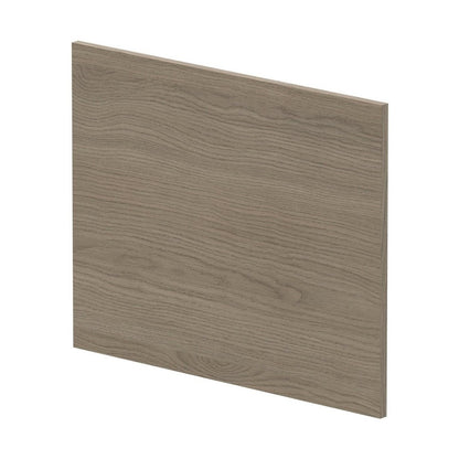 Nuie Shower Bath End Panel (700mm) Contemporary Solace Oak MFC Textured Woodgrain 520x680x18mm - JJ Building Materials