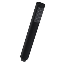 Nuie Shower Parts Easy-clean Handset Contemporary Matt Black ABS 210x30x30mm - JJ Building Materials