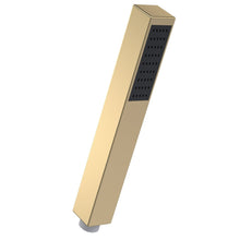 Nuie Shower Parts Minimalist Handset Contemporary Brushed Brass ABS 231x28x28mm - JJ Building Materials