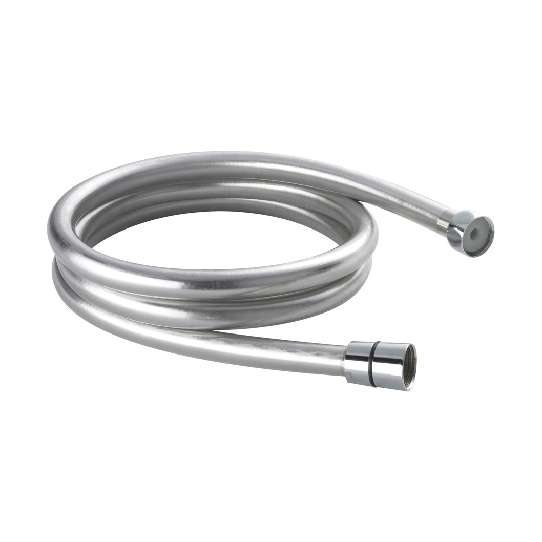 Nuie Shower Parts Smooth Silver Shower Flex Contemporary Chrome ABS,plastic - JJ Building Materials
