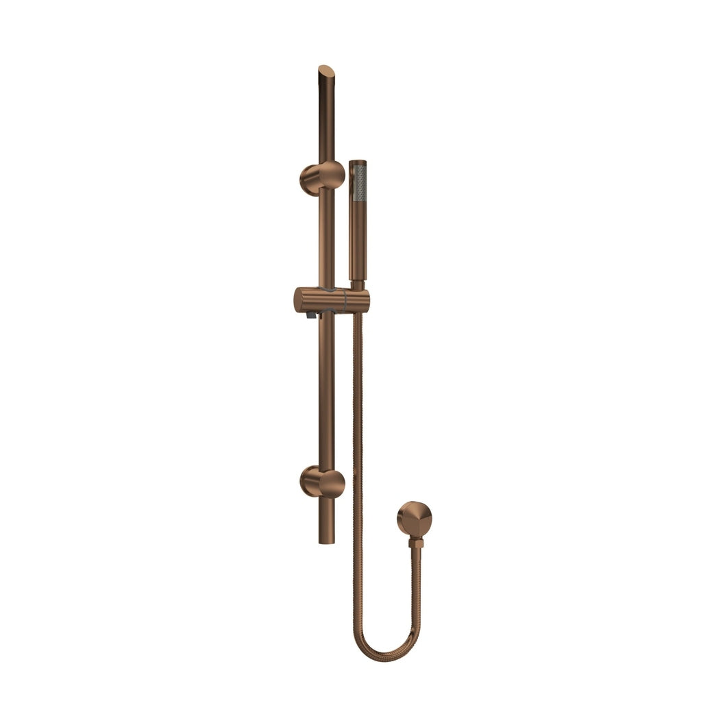 Nuie Slide Rail Kit Contemporary Brushed Bronze ABS,brass 740x140x76mm - JJ Building Materials