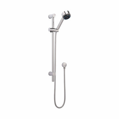 Nuie Slide Rail Kit Contemporary Chrome Brass ABS 660x25x81mm - JJ Building Materials