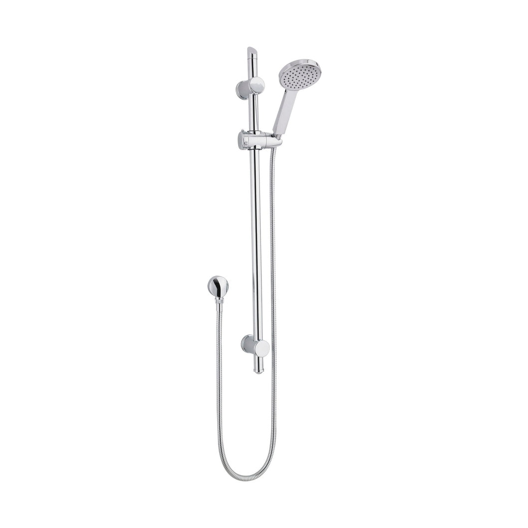 Nuie Slide Rail Kit Contemporary Chrome Brass ABS - JJ Building Materials