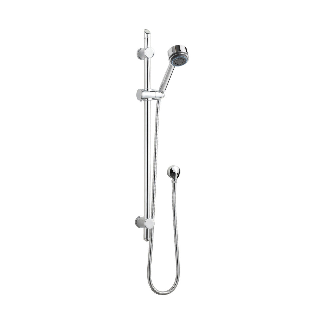 Nuie Slide Rail Kit Contemporary Chrome Brass ABS 740x140x76mm - JJ Building Materials