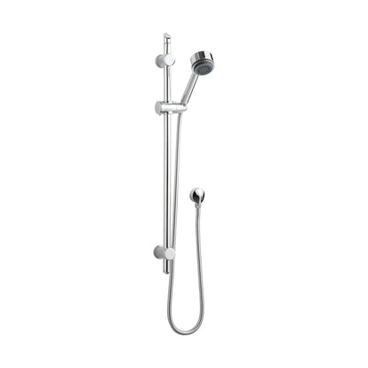 Nuie Slide Rail Kit Contemporary Chrome Brass ABS 740x140x76mm - JJ Building Materials