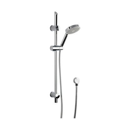 Nuie Slide Rail Kit Contemporary Chrome Brass ABS 740x96x76mm - JJ Building Materials