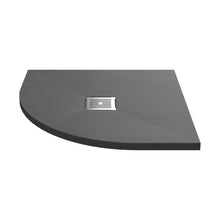 Nuie Slim Quadrant Trays Quad Shower Tray 800 X 800mm Contemporary Grey Slate Acrylic Capped ABS Caco3 And Pu - JJ Building Materials