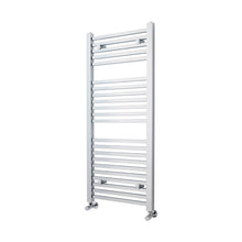 Nuie Square Ladder Rail Contemporary Chrome Steel 1200x500x40mm - JJ Building Materials