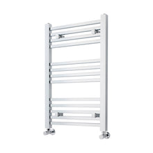 Nuie Square Ladder Rail Contemporary Chrome Steel 800x500x40mm - JJ Building Materials