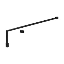 Nuie Support Bar Kit Contemporary Matt Black Stainless Steel 15x150x1000mm - JJ Building Materials