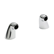 Nuie Tap Extras Inlet Leg Contemporary Chrome Brass 55x45x85mm - JJ Building Materials