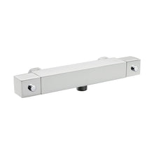 Nuie Thermostatic Bar Valve Contemporary Chrome Brass ABS 32x257x40mm - JJ Building Materials