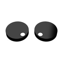 Nuie Toilet Accessories Matt Black Toilet Seat Cover Caps Contemporary Stainless Steel 70x70x99mm - JJ Building Materials