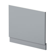 Nuie Urban 700mm Bath End Panel Contemporary Satin Grey MDF Painted Matt 560x680x36mm - JJ Building Materials