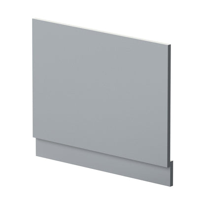 Nuie Urban 700mm Bath End Panel Contemporary Satin Grey MDF Painted Matt 560x680x36mm - JJ Building Materials