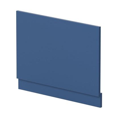 Nuie Urban 750mm Bath End Panel Contemporary Satin Blue MDF Painted Matt 560x730x36mm - JJ Building Materials