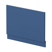 Nuie Urban 800mm Bath End Panel Contemporary Satin Blue MDF Painted Matt 560x780x36mm - JJ Building Materials