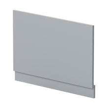 Nuie Urban 800mm Bath End Panel Contemporary Satin Grey MDF Painted Matt 560x780x36mm - JJ Building Materials