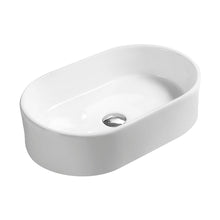 Nuie Vessels Oval Vessel Contemporary White Vitreous China 145x565x350mm - JJ Building Materials