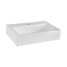 Nuie Vessels Rectangular Vessel Contemporary White Vitreous China 100x460x330mm - JJ Building Materials
