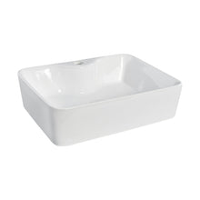Nuie Vessels Rectangular Vessel Contemporary White Vitreous China 135x485x374mm - JJ Building Materials