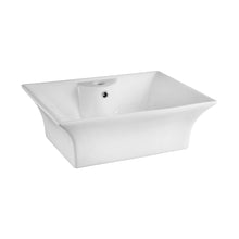 Nuie Vessels Rectangular Vessel Contemporary White Vitreous China 191x496x411mm - JJ Building Materials