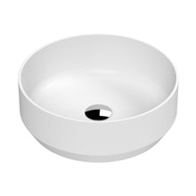 Nuie Vessels Round Vessel Contemporary Matt White Vitreous China 120x350x350mm - JJ Building Materials