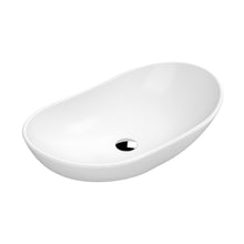 Nuie Vessels Round Vessel Contemporary Matt White Vitreous China 155x615x360mm - JJ Building Materials