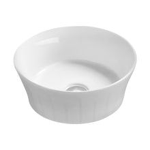 Nuie Vessels Round Vessel Contemporary White Vitreous China 140x360x360mm - JJ Building Materials