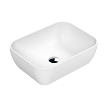 Nuie Vessels Square Vessel Contemporary Matt White Vitreous China 135x455x325mm - JJ Building Materials