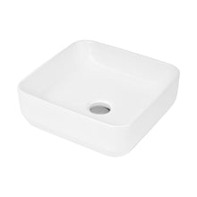 Nuie Vessels Square Vessel Contemporary White Vitreous China 120x365x365mm - JJ Building Materials