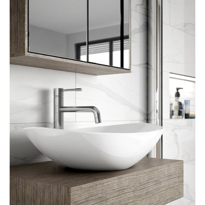 Nuie Vessels Vessel Contemporary White Vitreous China 155x615x360mm - JJ Building Materials