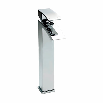 Nuie Vibe High Rise Mixer Contemporary Chrome Brass,plastic 307x52x139mm - JJ Building Materials