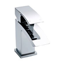 Nuie Vibe Midi Mono Basin Mixer Contemporary Chrome Brass,plastic 180x55x134mm - JJ Building Materials