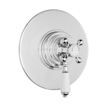 Nuie Victorian Dual Thermostatic Shower Valve Traditional Chrome Brass 196x185x146mm - JJ Building Materials