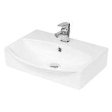 Nuie Wall Hung Basins Wall Hung Vessel Contemporary White Vitreous China 150x500x400mm - JJ Building Materials