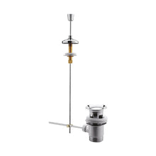 Nuie Wastes Basin Pop Up Waste Contemporary Chrome Brass 85x83x83mm - JJ Building Materials