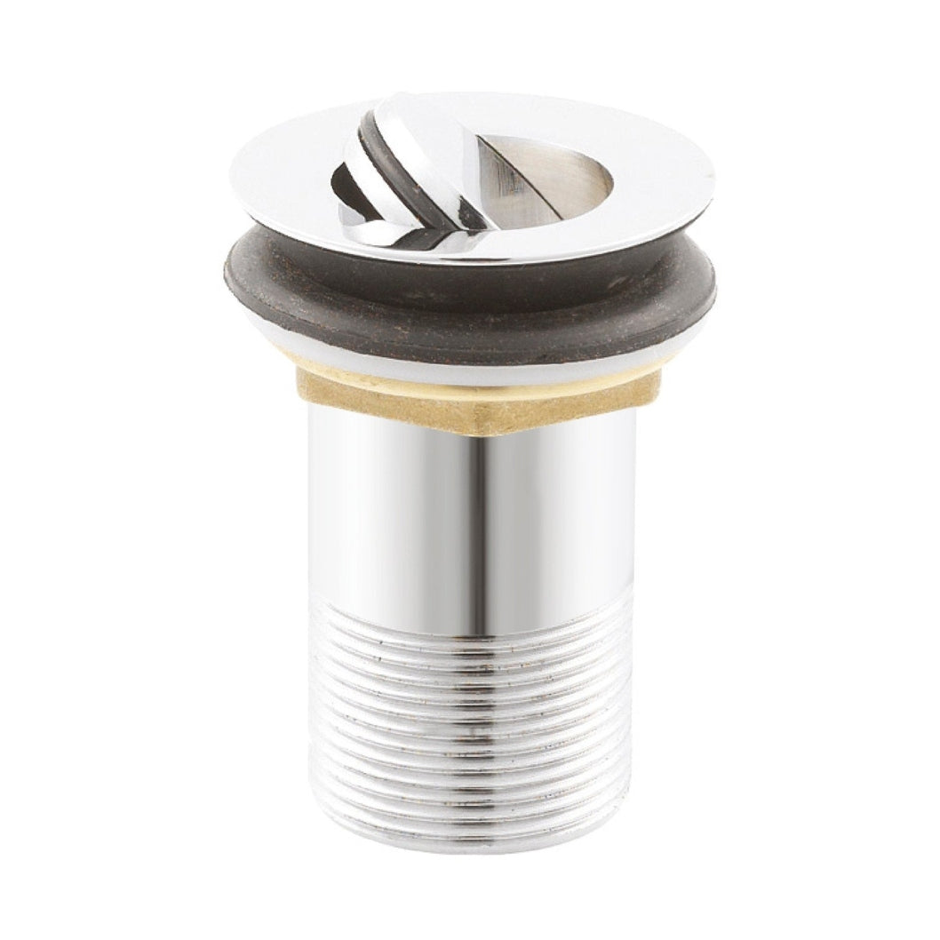 Nuie Wastes Flip Top Basin Waste Contemporary Chrome Brass 83x62x62mm - JJ Building Materials