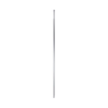 Nuie Wetroom Accessories 3000mm Wetroom Screen Ceiling Post Contemporary Chrome Aluminium 3000x34x34mm - JJ Building Materials