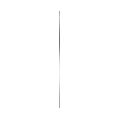 Nuie Wetroom Accessories 3000mm Wetroom Screen Ceiling Post Contemporary Chrome Aluminium 3000x34x34mm - JJ Building Materials