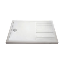 Nuie Wetroom Trays Rectangular Walk-in Shower Tray 1400 X 800 Contemporary White Acrylic Capped ABS Caco3 And Pu - JJ Building Materials