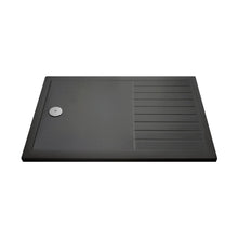 Nuie Wetroom Trays Rectangular Walk-in Shower Tray 1400 X 900 Contemporary Grey Slate Acrylic Capped ABS Caco3 And Pu - JJ Building Materials