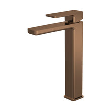 Nuie Windon High Rise Mono Basin Mixer Contemporary Brushed Bronze Brass 290x50x192mm - JJ Building Materials