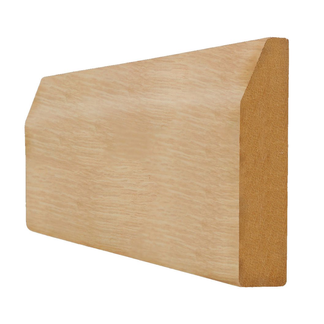 Oak Faced 18x146mm Chamfered Skirting Board (4x3m Lengths) - JJ Building Materials