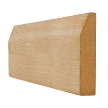 Oak Faced 18x146mm Chamfered Skirting Board (4x3m Lengths) - JJ Building Materials